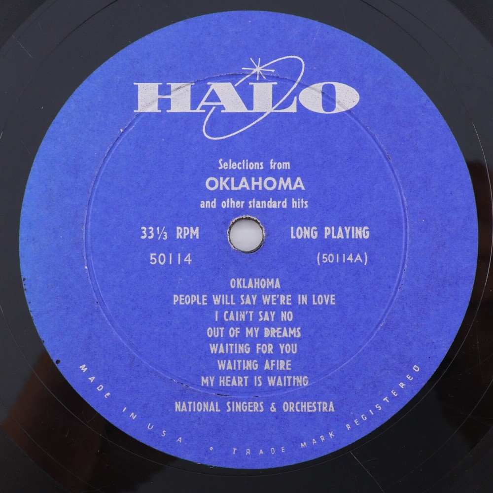 National Singers - Selections From Oklahoma - Halo Mono LP Vinyl Record 50114 - Picture 7 of 16